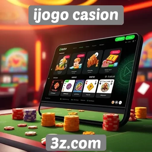 Innovação em design de interface do ijogo casion