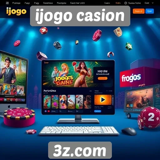 Interface e usabilidade do site ijogo casion
